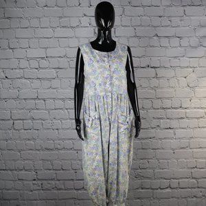 1980's Vintage Floral Jumpsuit by Laura Ashley (SOLD)